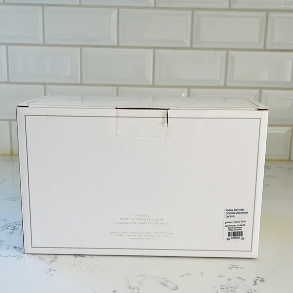 Pottery Bark Kids Gray Car Coin Bank - Picture 13 of 16